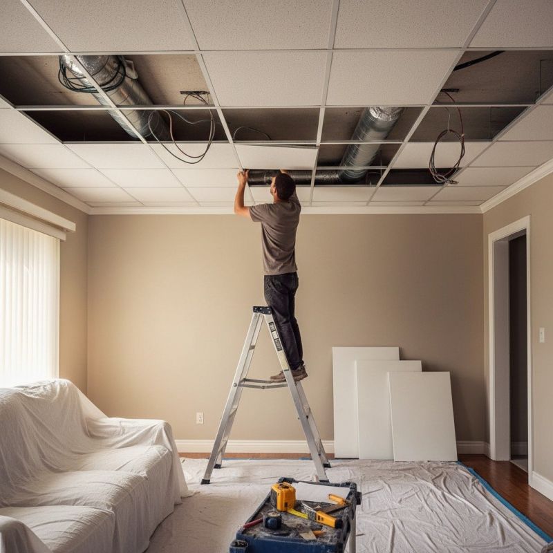 Suspended Ceiling Repair in Arvada, CO